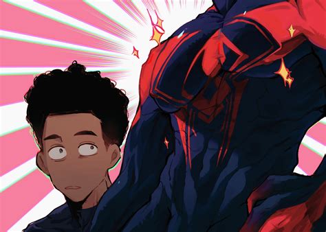 across the spiderverse porn|Miles Morales Porn comics, Rule 34, Cartoon porn